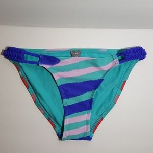 Aerie Striped Swim Bikini Bottom